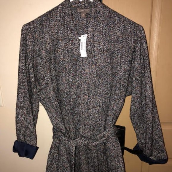 NWT J CREW POINT SUR multi colored belted jacket / blazer, size medium $189